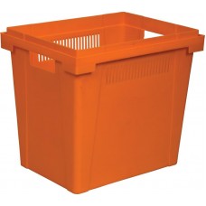 Ящик п/э цветочный 400х300х350мм оранжевый